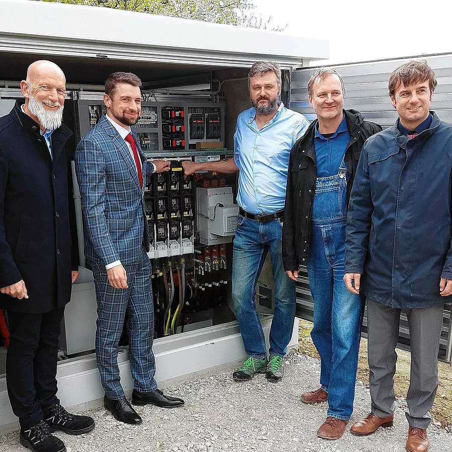 Einweihung PV-Anlage Allensbach